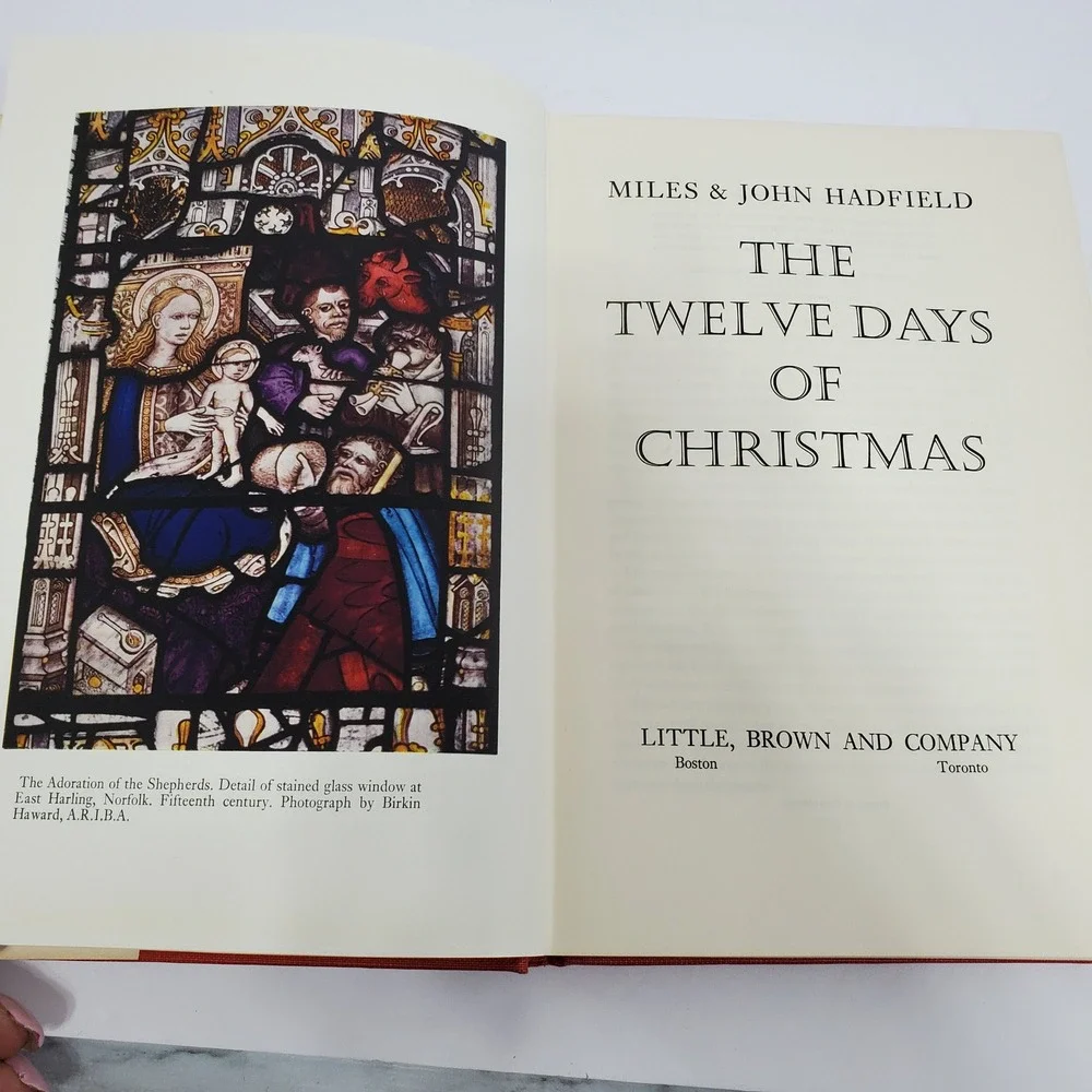 Miles & John Hadfield The Twelve Days of Christmas 1961 1st Ed American